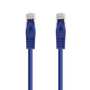 Alternative view of Nanocable Cable de red latiguillo RJ45 LSZH Cat.6A UTP AWG24, Azul, 2.0m