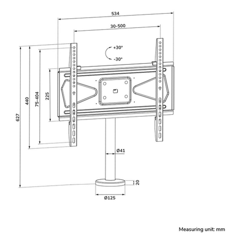 Neomounts soporte atornillable a mesa para TV - Imagen 13