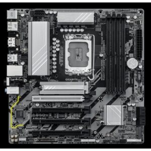 Alternative view of GIGABYTE B860M DS3H WIFI6E Placa base - CPUs Intel Core Ultra, VRM de 5+1+2+1 fases, hasta 9066MHz DDR5, 1xPCIe 5.0 + 1xPCIe 4.0 M.2, LAN 2,5 GbE, WIFI 6E, USB 3.2 Gen 2