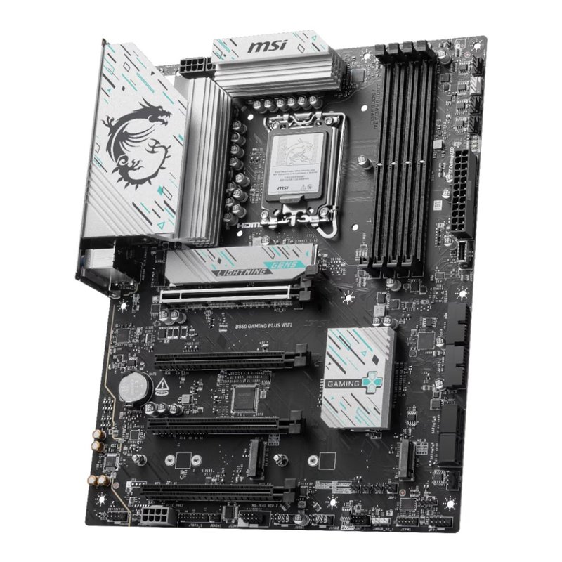 MSI B860 GAMING PLUS WIFI placa base Intel B860 LGA 1851 (Socket V1) ATX MSI B860 GAMING PLUS WIFI placa base Intel B860 LGA 1851 (Socket V1) ATX - Imagen 4