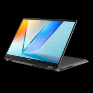 ASUS Vivobook 14 Flip OLED TP3407SA-QL064W Copilot+ PC - Ordenador Portátil 14" WUXGA (Intel Core Ultra 7 258V, 32GB RAM, 1TB SSD, Arc Graphics 140V, Windows 11 Home) Gris - Teclado QWERTY español