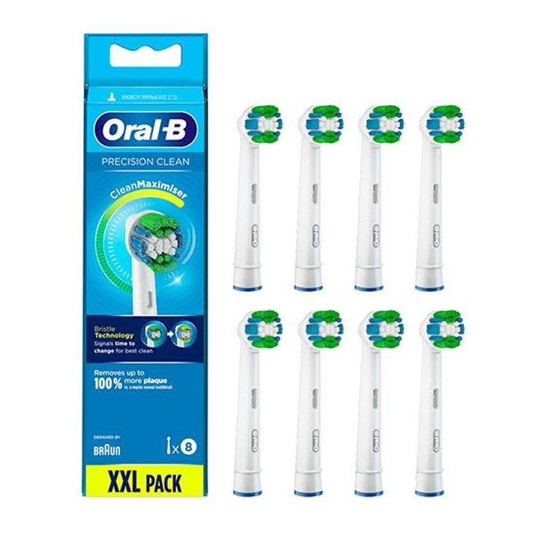 ACCESORIO DENTAL BRAUN ORAL-B EB20RB-8 PRECISION CLEAN MAXIMISER 8 UDS ACCESORIO DENTAL BRAUN ORAL-B EB20RB-8 PRECISION CLEAN MAXIMISER 8 UDS