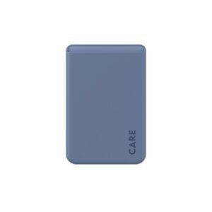 PanzerGlass PG CARE Cardholder Blue iPhone funda para teléfono móvil Transparente