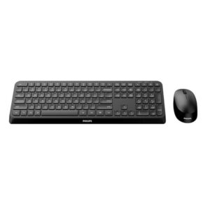 Philips 3000 series SPT6307B/16 teclado Ratón incluido Universal RF inalámbrico QWERTY Inglés Negro