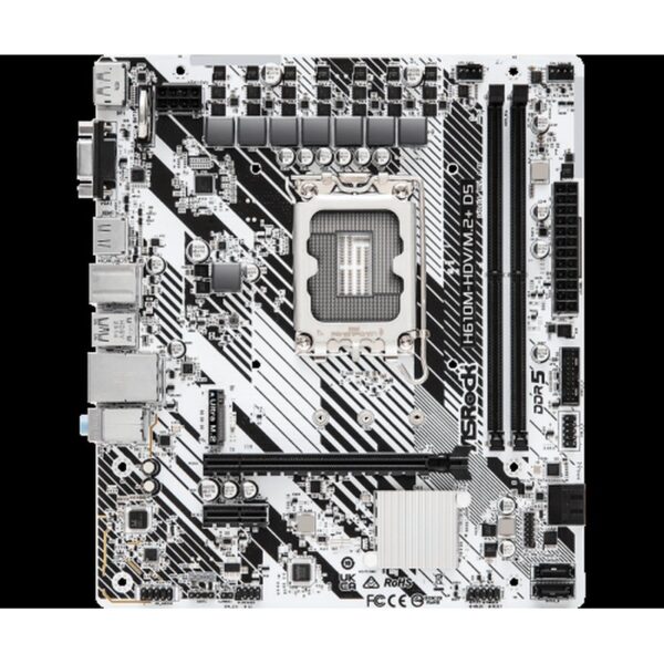 Placa Base Asrock H610m - Hdv M 1700