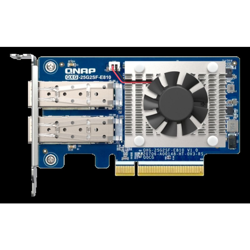 QNAP QXG-25G2SF-E810 adaptador y tarjeta de red Interno Fibra 25000 Mbit/s QNAP QXG-25G2SF-E810 adaptador y tarjeta de red Interno Fibra 25000 Mbit/s - Imagen 3