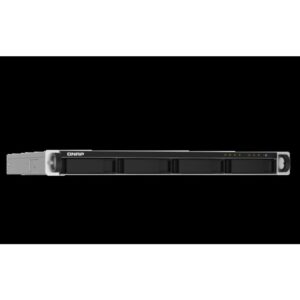 Alternative view of QNAP TS-432PXU-RP NAS Bastidor (1U) Ethernet Negro Alpine AL-324