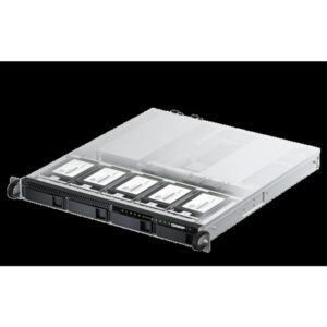 QNAP TS-h987XU-RP NAS Bastidor (1U) Ethernet Negro, Plata E-2334