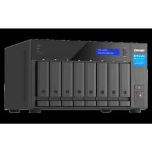 Alternative view of QNAP TVS-h874 NAS Torre Ethernet Negro i5-12400