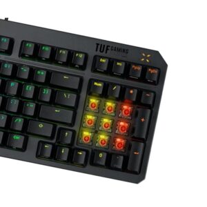 ASUS TUF Gaming K3 Gen II teclado Juego USB QWERTY Negro