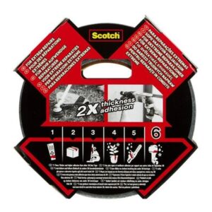 ROLLO CINTA AMERICANA ALTAS PRESTACIONES EXTREMIUM ULTRA DT17 NEGRO 48MM X 25M SCTOCH 7100205699