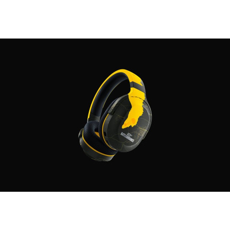 Razer Barracuda X - PUBG: BATTLEGROUNDS Edition Auriculares Inalámbrico y alámbrico Diadema Juego Bluetooth Negro, Amarillo - Imagen 2