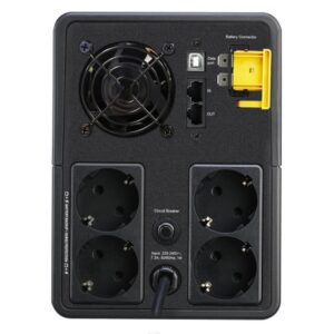 Alternative view of Reacondicionado | APC BX1600MI-GR sistema de alimentación ininterrumpida (UPS) Línea interactiva 1,6 kVA 900 W 4 salidas AC