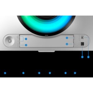 Samsung Odyssey LS49CG934SUXEN pantalla para PC 124,5 cm (49") 5120 x 1440 Pixeles DQHD OLED Plata