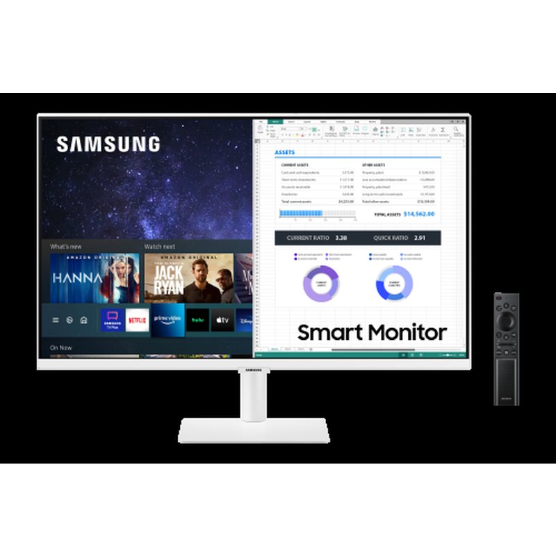 Samsung S27AM503NU pantalla para PC 68,6 cm (27") 1920 x 1080 Pixeles Full HD Blanco - Imagen 2