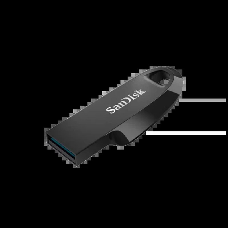 SanDisk Ultra Curve unidad flash USB 128 GB USB tipo A 3.2 Gen 1 (3.1 Gen 1) Negro - Imagen 2