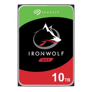 Seagate IronWolf ST10000VN000 disco duro interno 10 TB 7200 RPM 256 MB 3.5" Serial ATA III