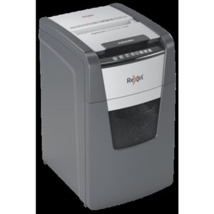 Rexel Optimum AutoFeed+ 150X A triturador de papel Corte cruzado 55 dB 22 cm Negro, Gris