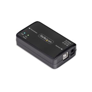 StarTech.com Aislador Galvánico USB de hasta 6KV - Aislador de Ruido Eléctrico - Filtro de Corriente Eléctrica - IP40 - Montaje DIN - Protector USB 2.0/1.1 - Plug-and-Play - TAA