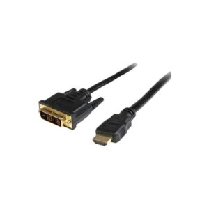 StarTech.com Cable Adaptador Conversor HDMI a DVI-D de 1,8m - Macho a Macho - Convertidor de Vídeo - Negro