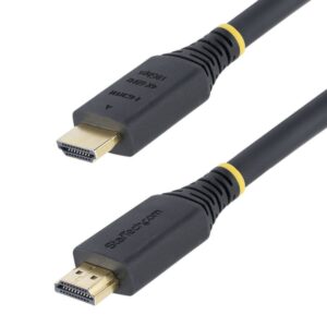 StarTech.com Cable HDMI Certificado Premium de Alta Velocidad de 7m - 4K 60Hz/1440p 144Hz - HDR10/HDCP 2.2/ARC - 18Gbps - UHD - Cable HDMI 2.0 - Recubrimiento de TPE