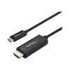 StarTech.com Cable de 1m USB C a HDMI - Cable Adaptador de Vídeo USB Tipo C a HDMI 2.0 4K de 60Hz - Compatible con Thunderbolt 3 - Portátil a Monitor HDMI - Modo Alt DP 1.2 HBR2 - Negro StarTech.com Cable de 1m USB C a HDMI - Cable Adaptador de Vídeo USB Tipo C a HDMI 2.0 4K de 60Hz - Compatible con Thunderbolt 3 - Portátil a Monitor HDMI - Modo Alt DP 1.2 HBR2 - Negro