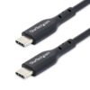 StarTech.com Cable de Carga USB-C de 2m - Cable USB Tipo C - Cable de Carga para Ordenador Portátil USB Tipo C USB 2.0 - PD de 60W 3A - Cubierta de TPE - Cable de Datos USB-C - Macho a Macho
