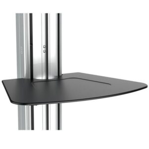 StarTech.com Carro de Transporte para Televisor de 32 a 70 Pulgadas - Carrito AV Móvil Mesa Rodante para TV VESA con Ajuste de un Toque