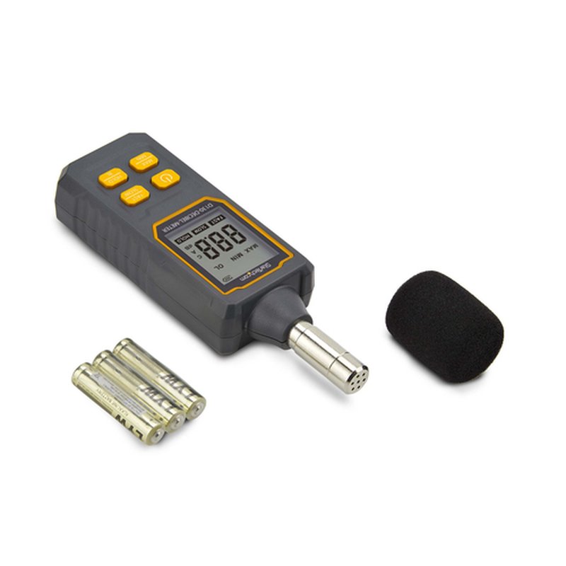 StarTech.com Medidor Portátil Digital de Ruido con Pantalla LCD - Medidor de Decibelios - Sonómetro - Medidor del Nivel del Sonido - 30-130dBA - Imagen 5