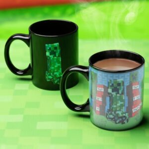 TAZA TÉRMICA MINECRAFT CREEPER PALADONE REDSTRING PP7975MCF