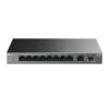 TP-Link LiteWave LS1210GP switch No administrado Gigabit Ethernet (10/100/1000) Energía sobre Ethernet (PoE) Negro