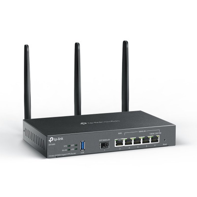 TP-Link Omada ER706W router inalámbrico Gigabit Ethernet Doble banda (2,4 GHz / 5 GHz) Negro - Imagen 2