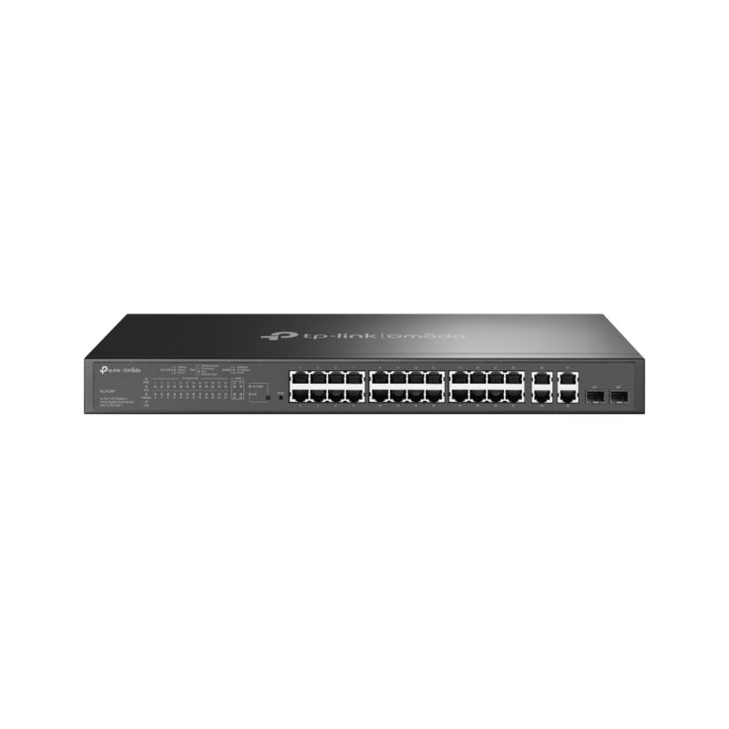 TP-Link T1500-28PCT Gestionado L2 Fast Ethernet (10/100) Energía sobre Ethernet (PoE) 1U Negro TP-Link T1500-28PCT Gestionado L2 Fast Ethernet (10/100) Energía sobre Ethernet (PoE) 1U Negro