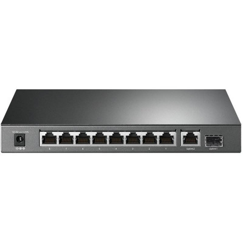 TP-Link TL-SG1210P switch No administrado Gigabit Ethernet (10/100/1000) Energía sobre Ethernet (PoE) Gris - Imagen 2