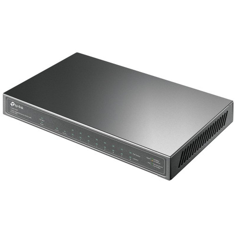 TP-Link TL-SG1210P switch No administrado Gigabit Ethernet (10/100/1000) Energía sobre Ethernet (PoE) Gris - Imagen 4