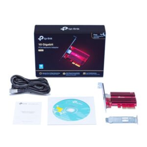 TP-Link TX401 adaptador y tarjeta de red Interno Ethernet 10000 Mbit/s TP-Link TX401 adaptador y tarjeta de red Interno Ethernet 10000 Mbit/s