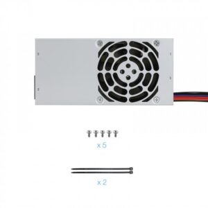 TooQ Ecopower II TFX OEM unidad de fuente de alimentación 500 W 20+4 pin ATX Plata