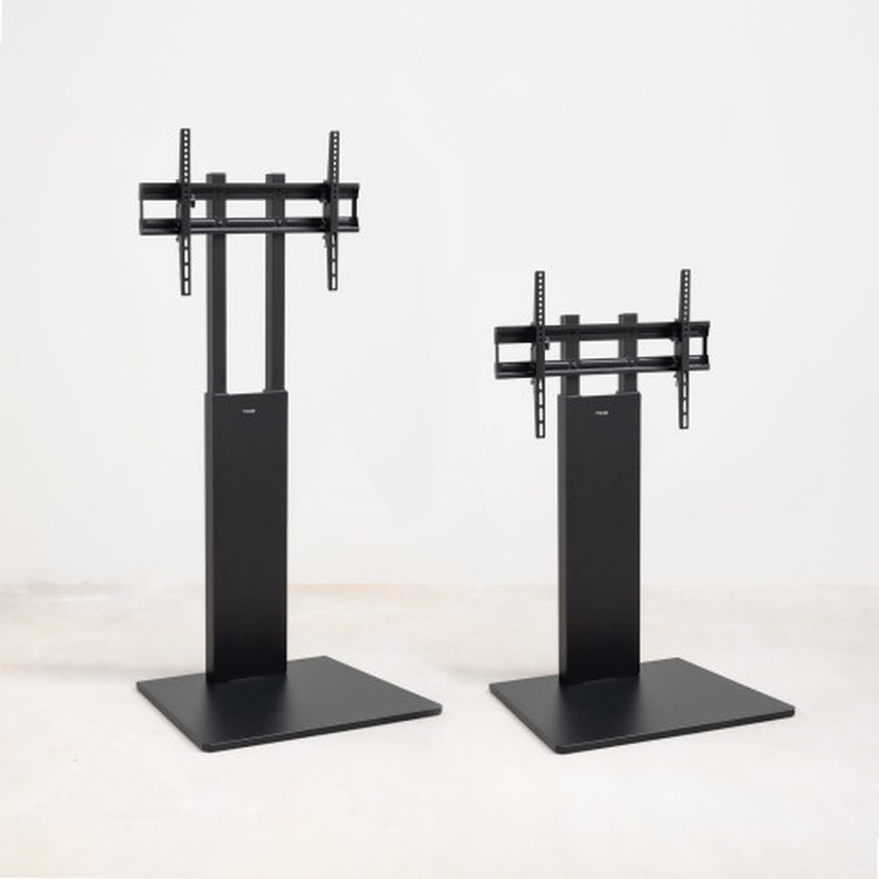 TooQ “Mirror” Soporte de Suelo para Pantallas 32"- 85", Negro - Imagen 6