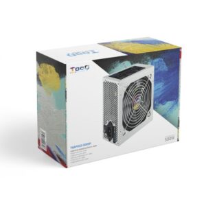 TooQ TQAPOLO-500SP unidad de fuente de alimentación 500 W 20+4 pin ATX ATX Plata TooQ TQAPOLO-500SP unidad de fuente de alimentación 500 W 20+4 pin ATX ATX Plata