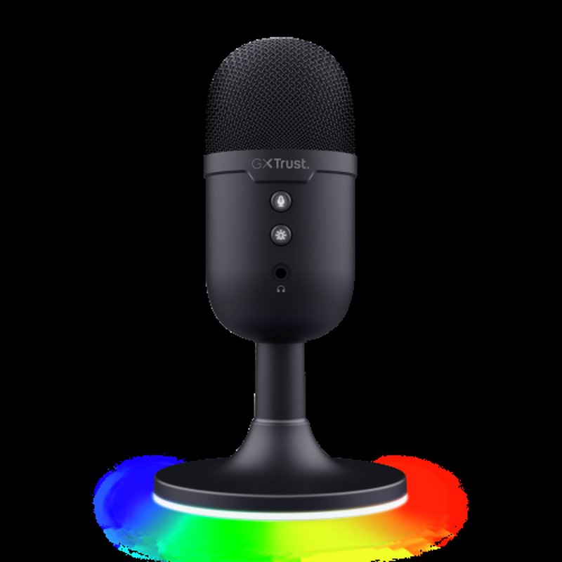 Trust GXT 234P Yunix Negro Micrófono de superficie para mesa Trust GXT 234P Yunix Negro Micrófono de superficie para mesa - Imagen 3