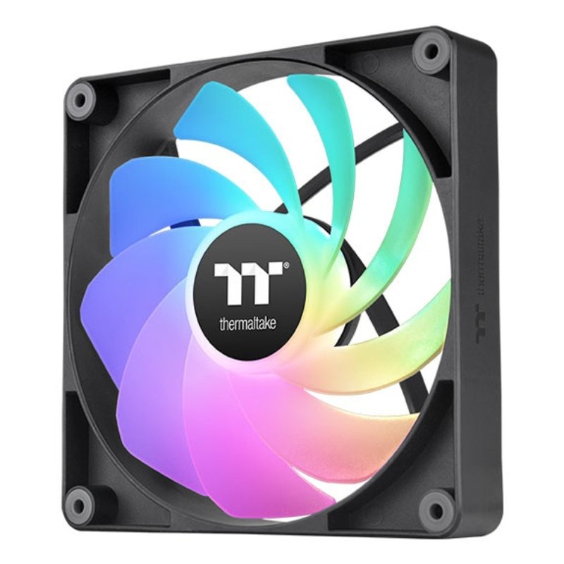 VENTILADOR INVERSO CAJA THERMALTAKE CT120 ARGB 2XVENT NEGRO VENTILADOR INVERSO CAJA THERMALTAKE CT120 ARGB 2XVENT NEGRO