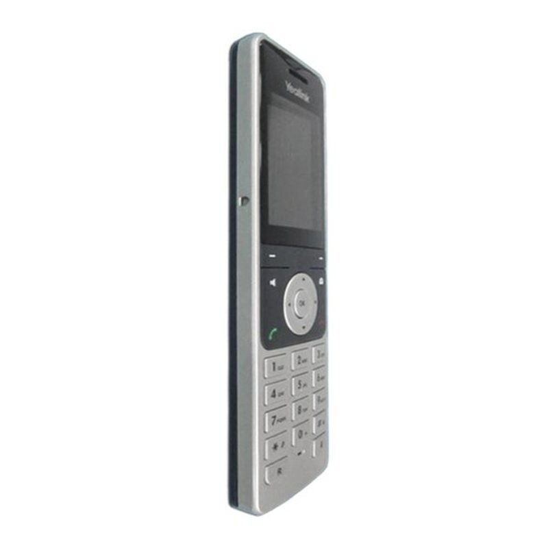 Yealink SIP-W56H Terminal de teléfono DECT Identificador de llamadas Negro, Plata - Imagen 2