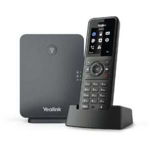 Yealink W77P teléfono IP Negro TFT