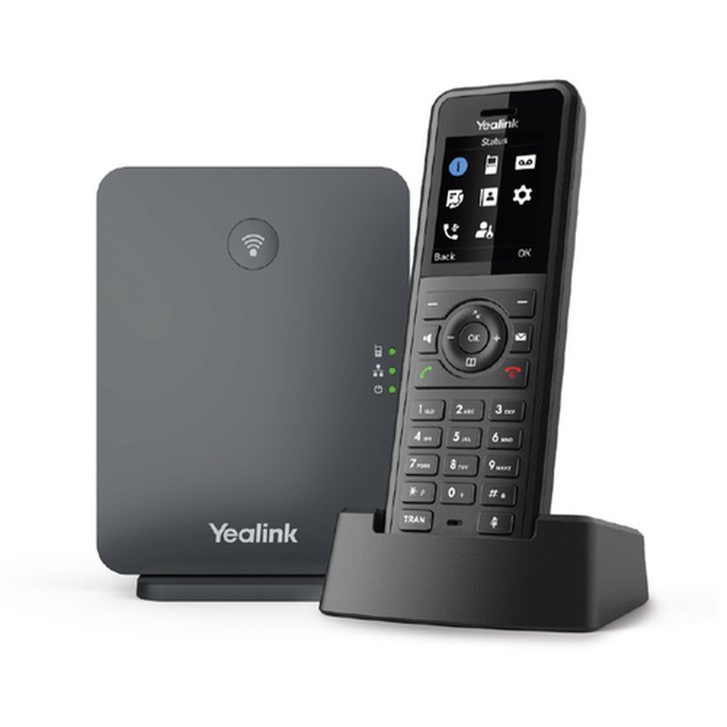 Yealink W77P teléfono IP Negro TFT Yealink W77P teléfono IP Negro TFT