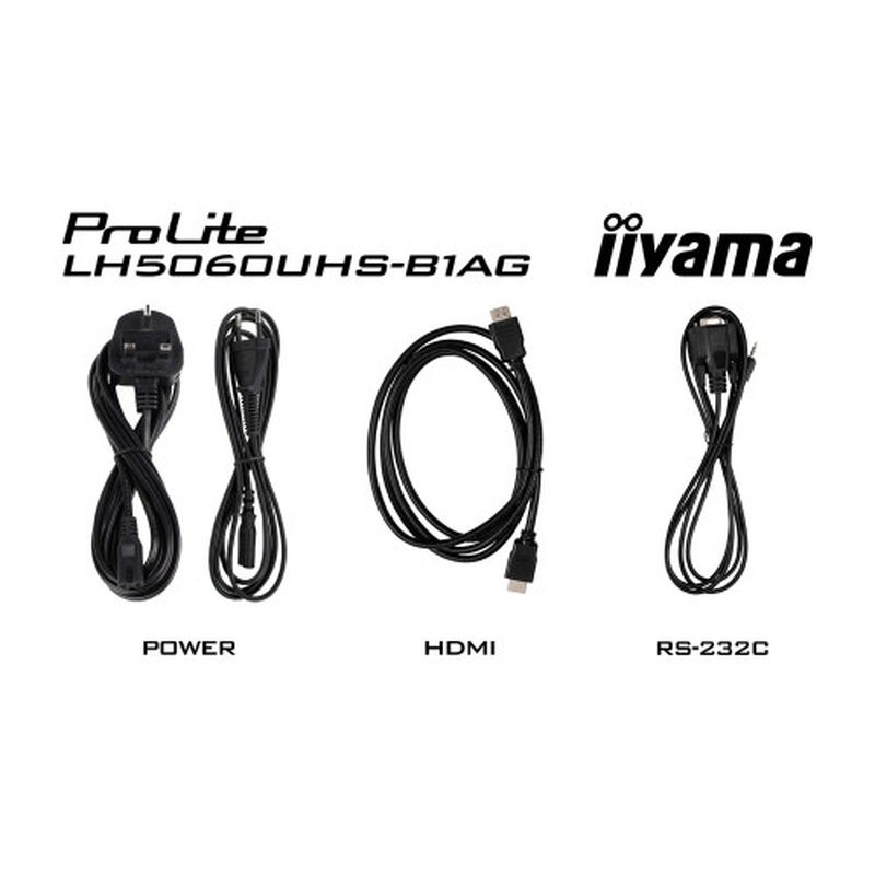 iiyama LH5060UHS-B1AG pantalla de señalización Pizarra de caballete digital 125,7 cm (49.5") LED Wifi 500 cd / m² 4K Ultra HD Negro Procesador incorporado Android 11 24/7 iiyama LH5060UHS-B1AG pantalla de señalización Pizarra de caballete digital 125,7 cm (49.5") LED Wifi 500 cd / m² 4K Ultra HD Negro Procesador incorporado Android 11 24/7 - Imagen 19