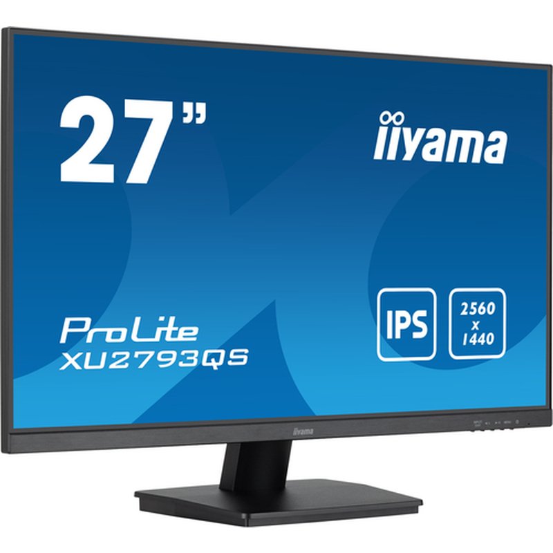 iiyama ProLite XU2793QS-B7 pantalla para PC 68,6 cm (27") 2560 x 1440 Pixeles 4K Ultra HD LED Negro - Imagen 2