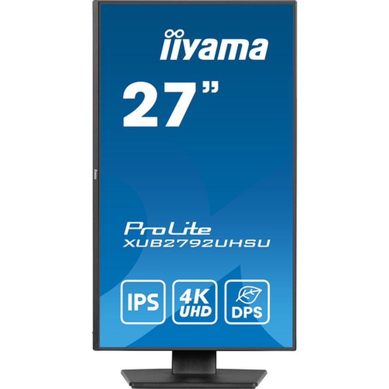 iiyama ProLite XUB2792UHSU-B6 pantalla para PC 68,6 cm (27") 3840 x 2160 Pixeles Dual UHD LED Negro - Imagen 2