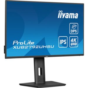 iiyama ProLite XUB2792UHSU-B6 pantalla para PC 68,6 cm (27") 3840 x 2160 Pixeles Dual UHD LED Negro