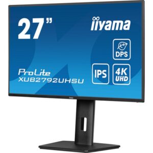 iiyama ProLite XUB2792UHSU-B6 pantalla para PC 68,6 cm (27") 3840 x 2160 Pixeles Dual UHD LED Negro
