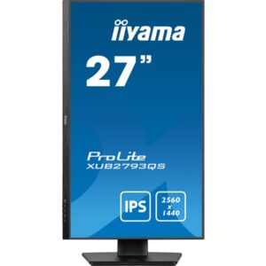 iiyama ProLite XUB2793QS-B7 pantalla para PC 68,6 cm (27") 2560 x 1440 Pixeles Quad HD LED Negro